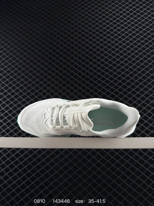 Nike Pegasus Premium blanc vert tige en maille Engineered Metallic Swoosh chaussures de course 4