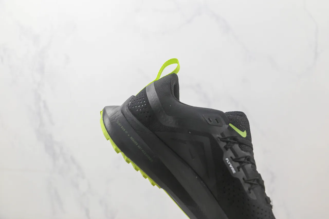 Nike Pegasus Trail 黑绿 透气 打孔网面 合成覆盖 跑鞋 5