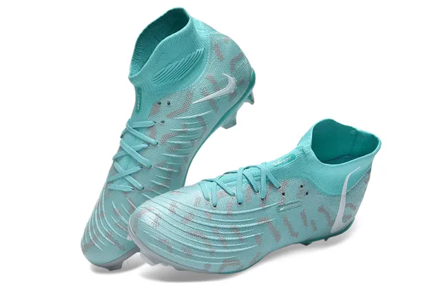 Nike Phantom GT Aqua Silver Firm-Ground Soccer Shoes 2