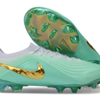 Nike Phantom GT Vert menthe Doré métallique Surface ferme Chaussures de football