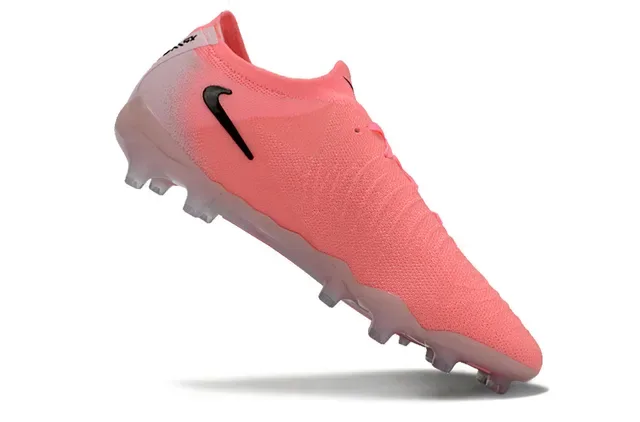 Nike Chaussures de Football Rose Noir avec Upper Tricot Sola Translucida Tacón Firm Ground 2
