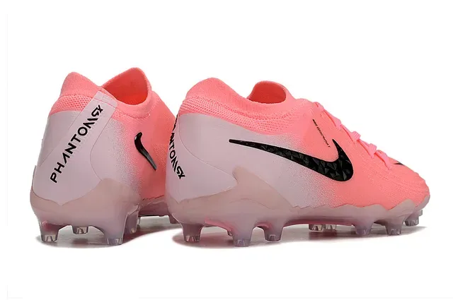 Nike Chaussures de Football Rose Noir avec Upper Tricot Sola Translucida Tacón Firm Ground 5