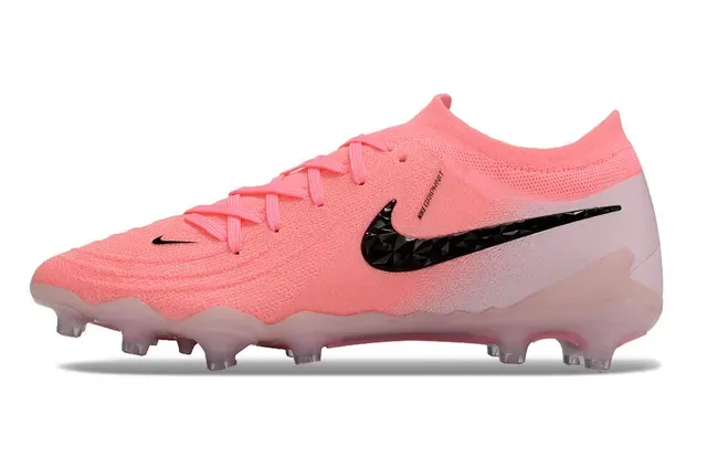 Nike Chaussures de Football Rose Noir avec Upper Tricot Sola Translucida Tacón Firm Ground 7