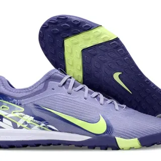 Nike بنفسجي أخضر منخفض القطع شبكة مصممة طبقة علوية أحذية رياضية
