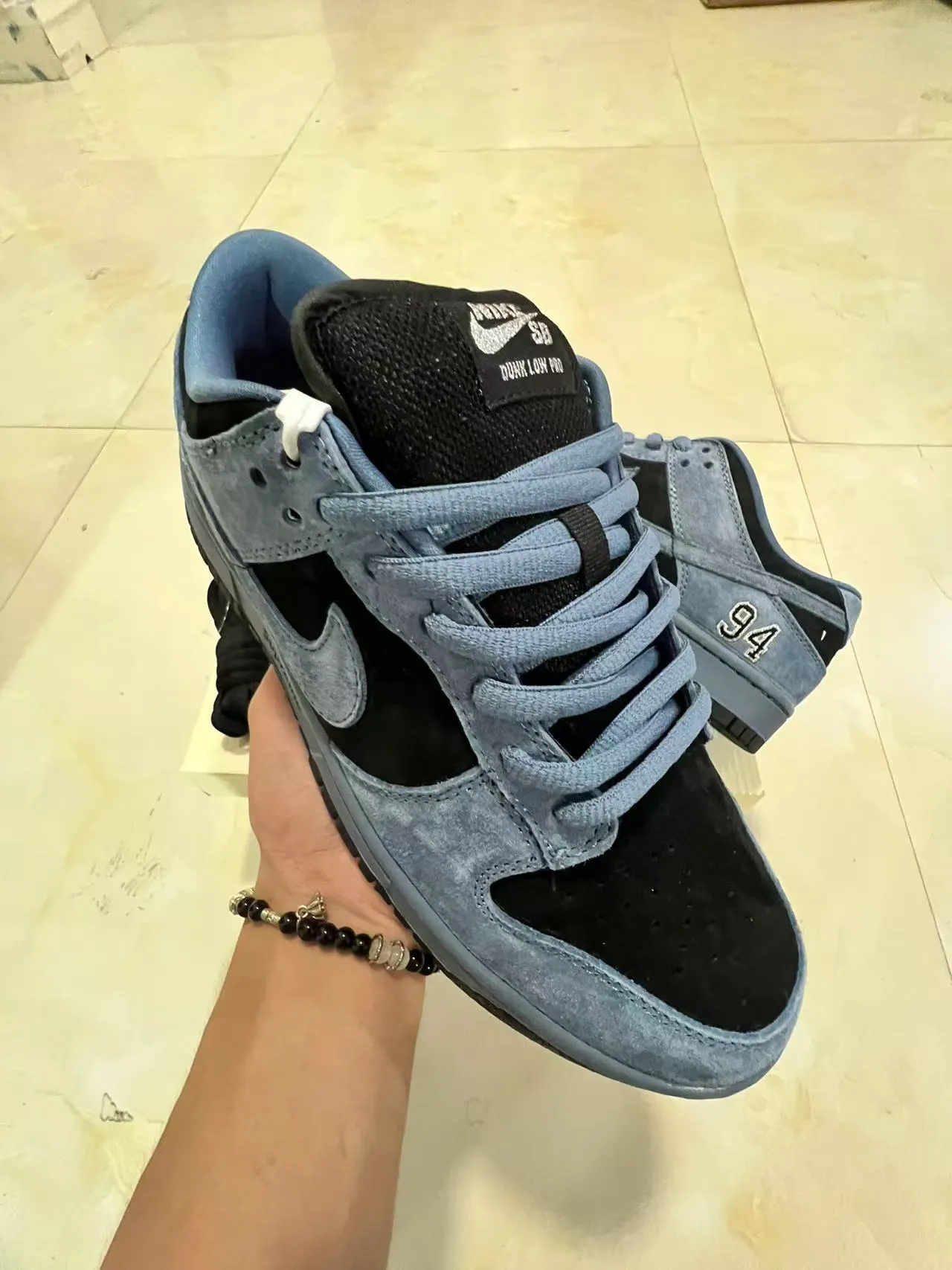 Nike SB Dunk Low Supreme '94' Slate Blue स्केटबोर्ड जूते 2