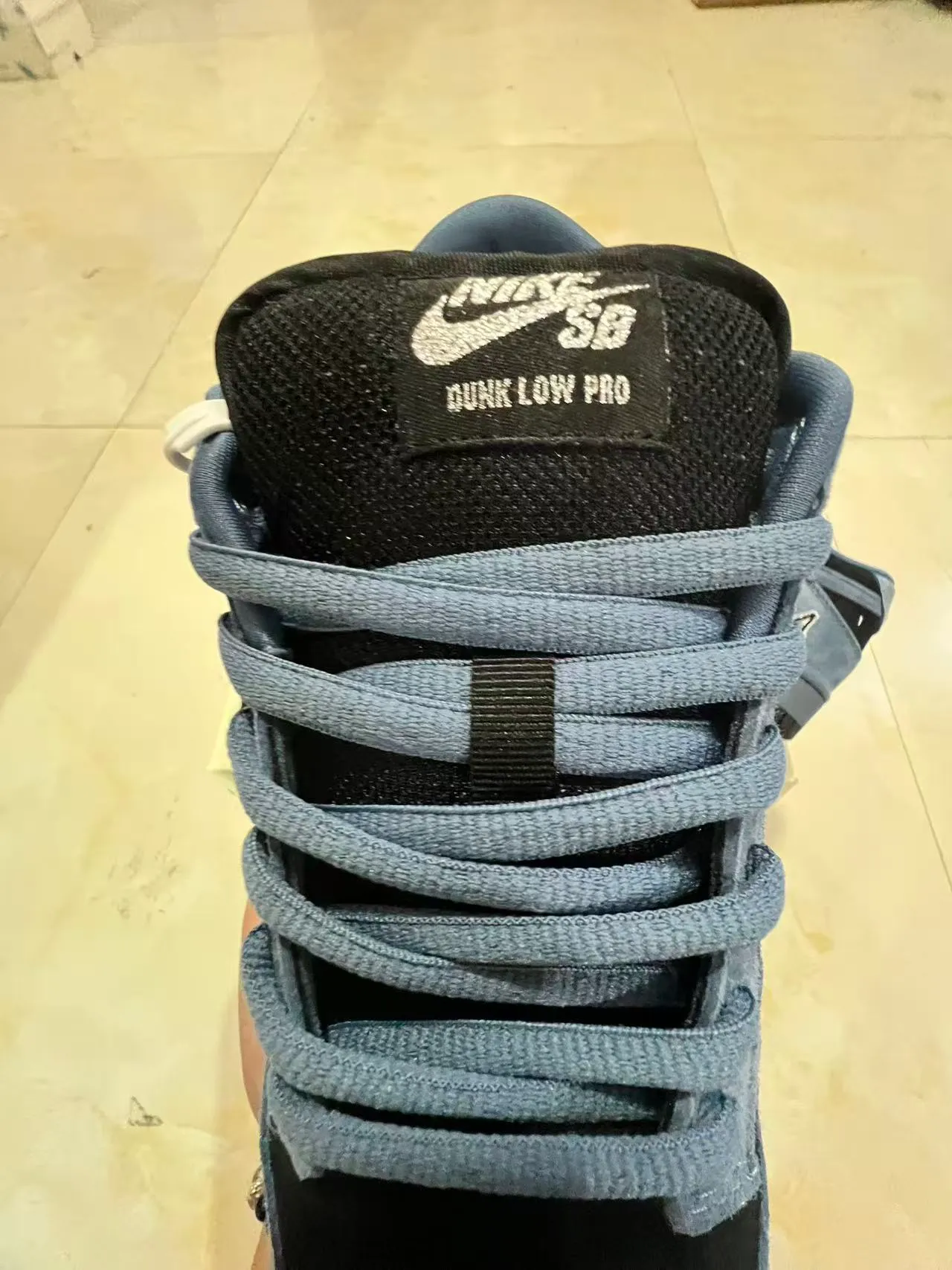Nike SB Dunk Low Supreme '94' Slate Blue स्केटबोर्ड जूते 4