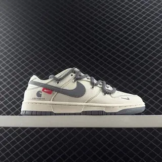 Nike SB Dunk Low x Carhartt Off-White এবং Gray স্কেটবোর্ড জুতা