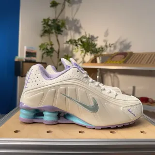 Nike Shox NZ Off-White Purple Turquoise حذاء أسلوب حياة
