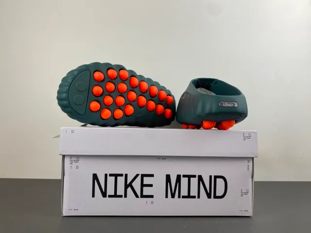 Nike Teal Green Molded Perforated Slipper 14