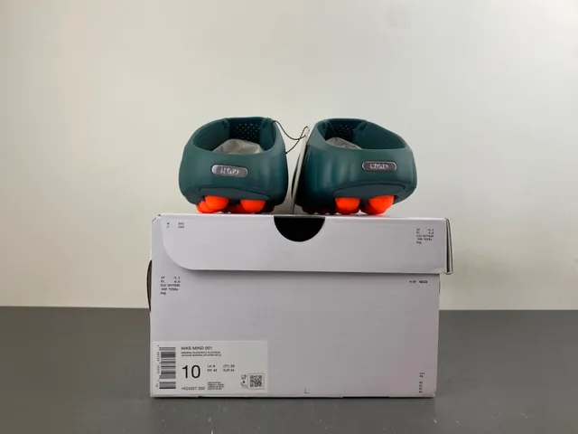 Nike Teal Green Molded Perforated Slipper 15