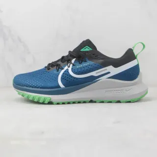Nike Trail React नीला काला सफेद लाइम ग्रीन रनिंग जूते