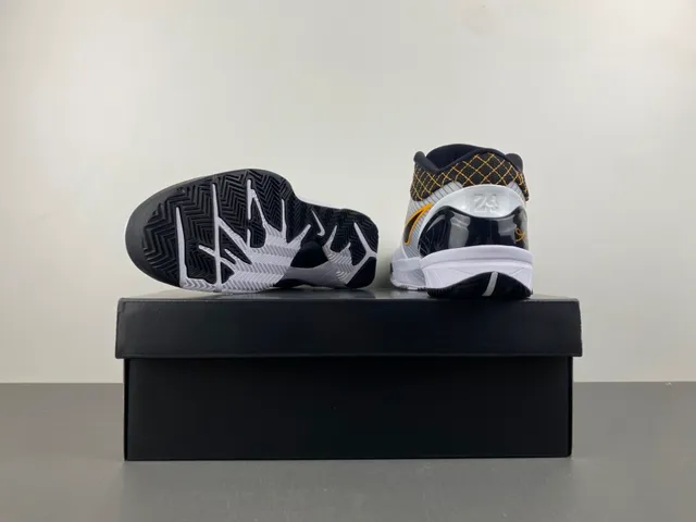 Nike blanc noir hautes ribotées superposition synthétique chaussures de basketball 17