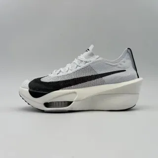 Nike सफेद काला बुनकर ऊपरी वेज मिडसोल रनिंग शूज