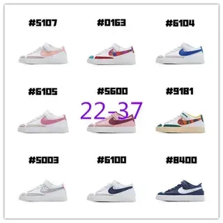 Nike أبيض وردي لوب توب كولار مبطن سنايكرز أسلوب حياة
