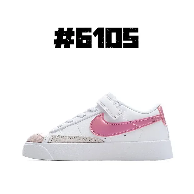 Nike White Pink Low-Top Padded Collar Lifestyle Sneakers 8