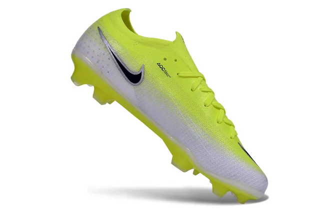 Nike 黄色黑色针织鞋面渐变硬地足球鞋 2