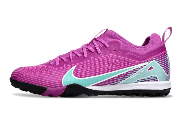 Nike पीला काला बुनाई ऊपरी सिंथेटिक सेज ओवरले टर्फ फुटबॉल जूते 15