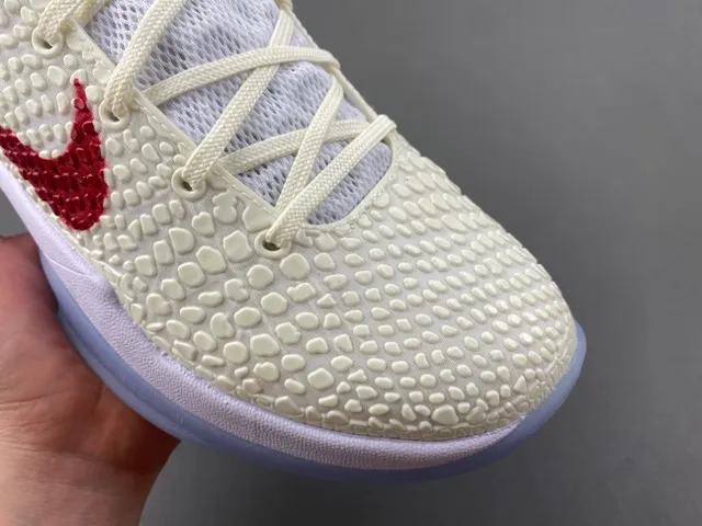 Nike Zoom Kobe VI White Red Yellow Zapatos de baloncesto 2