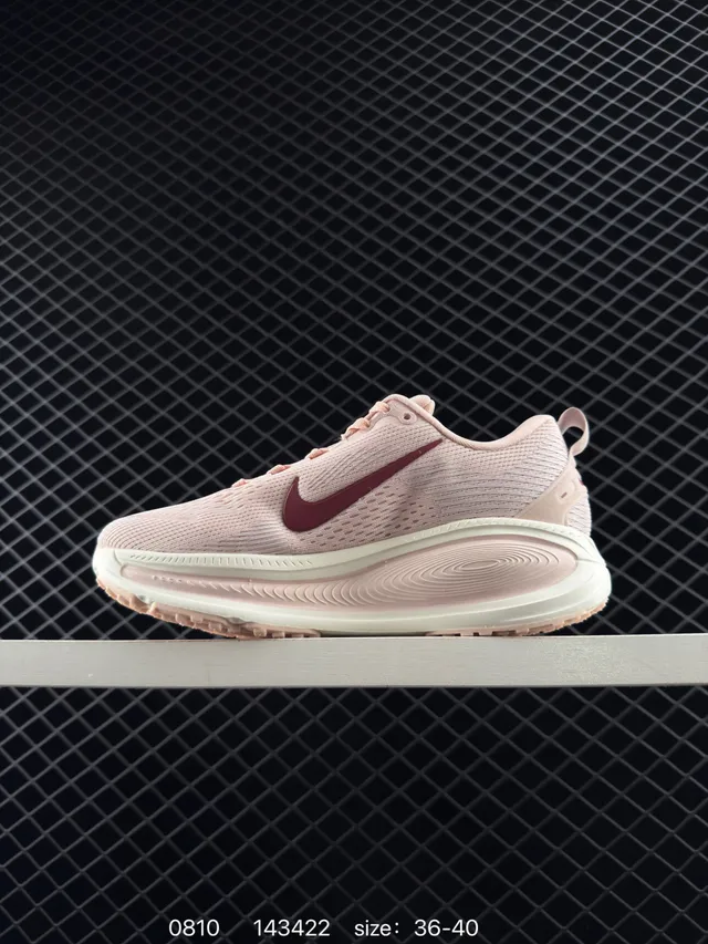 Nike ZoomX Pink Burgundy Engineered Mesh Upper Midsole Running Shoes 4