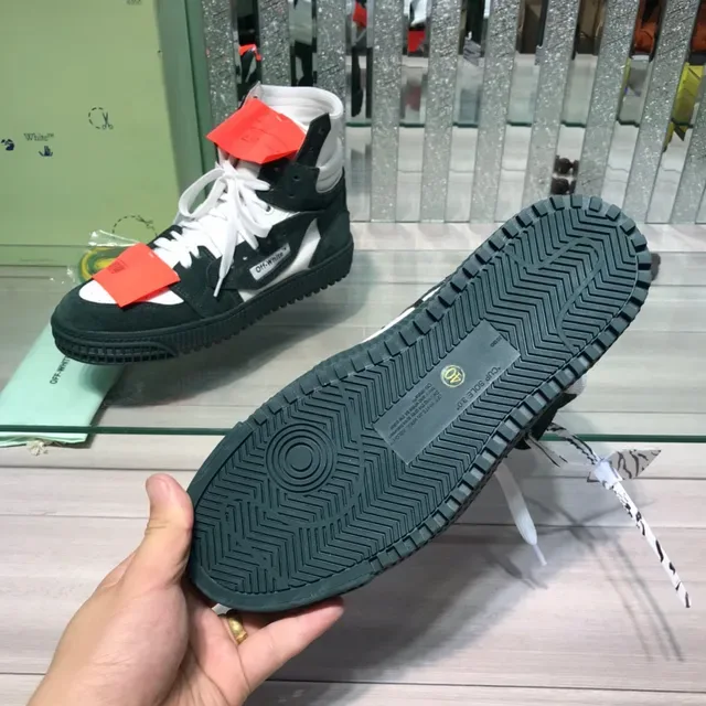 Off-White The Ten High-Top Industrial Suede Lifestyle Sneakers 2