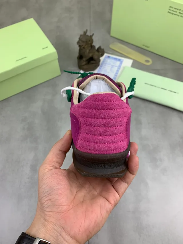 Off-White The Ten Magenta ante industrial Zip-Tie estilo de vida zapatillas 4