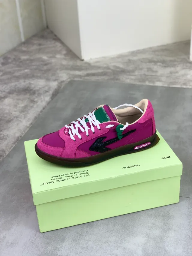 Off-White The Ten Magenta ante industrial Zip-Tie estilo de vida zapatillas 5