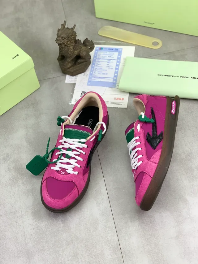 Off-White The Ten Magenta ante industrial Zip-Tie estilo de vida zapatillas 6