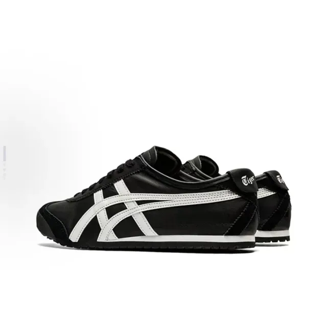 Onitsuka Tiger কালো সাদা লো-টপ লেদার আপার লাইফস্টাইল স্নিকার 2