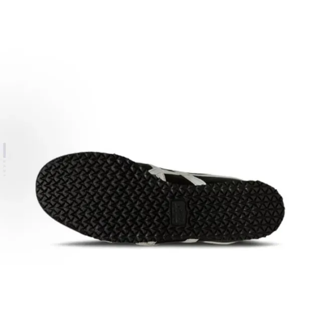 Onitsuka Tiger কালো সাদা লো-টপ লেদার আপার লাইফস্টাইল স্নিকার 4