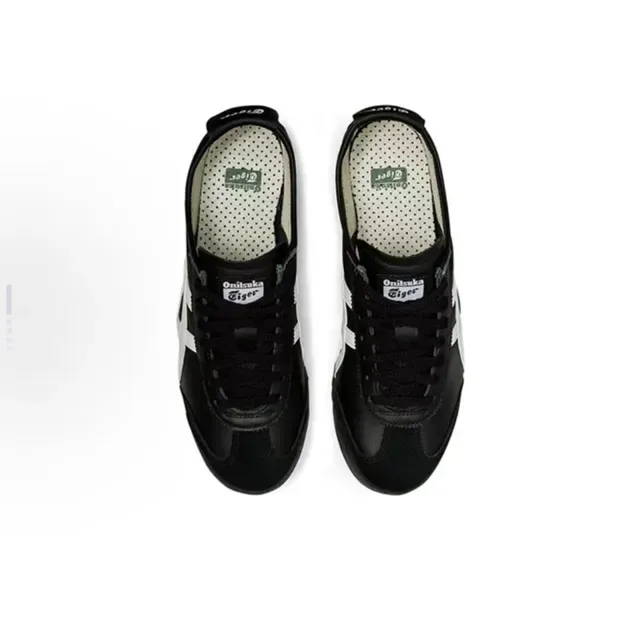 Onitsuka Tiger কালো সাদা লো-টপ লেদার আপার লাইফস্টাইল স্নিকার 5