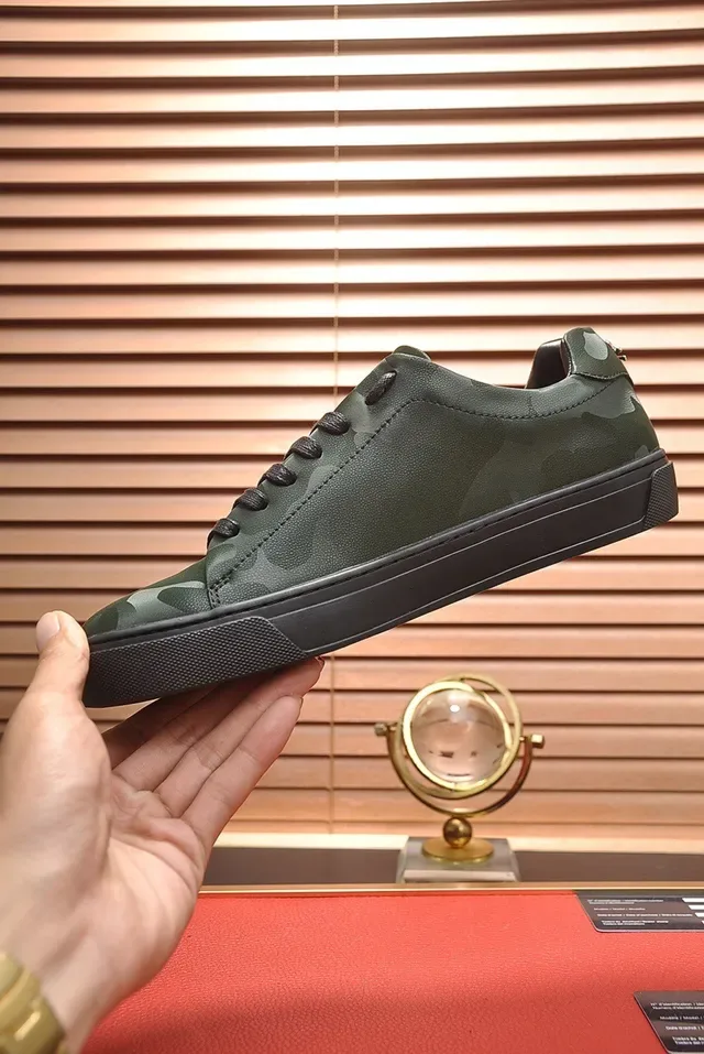 Philipp Plein zapatillas lifestyle de cuero camuflaje 6