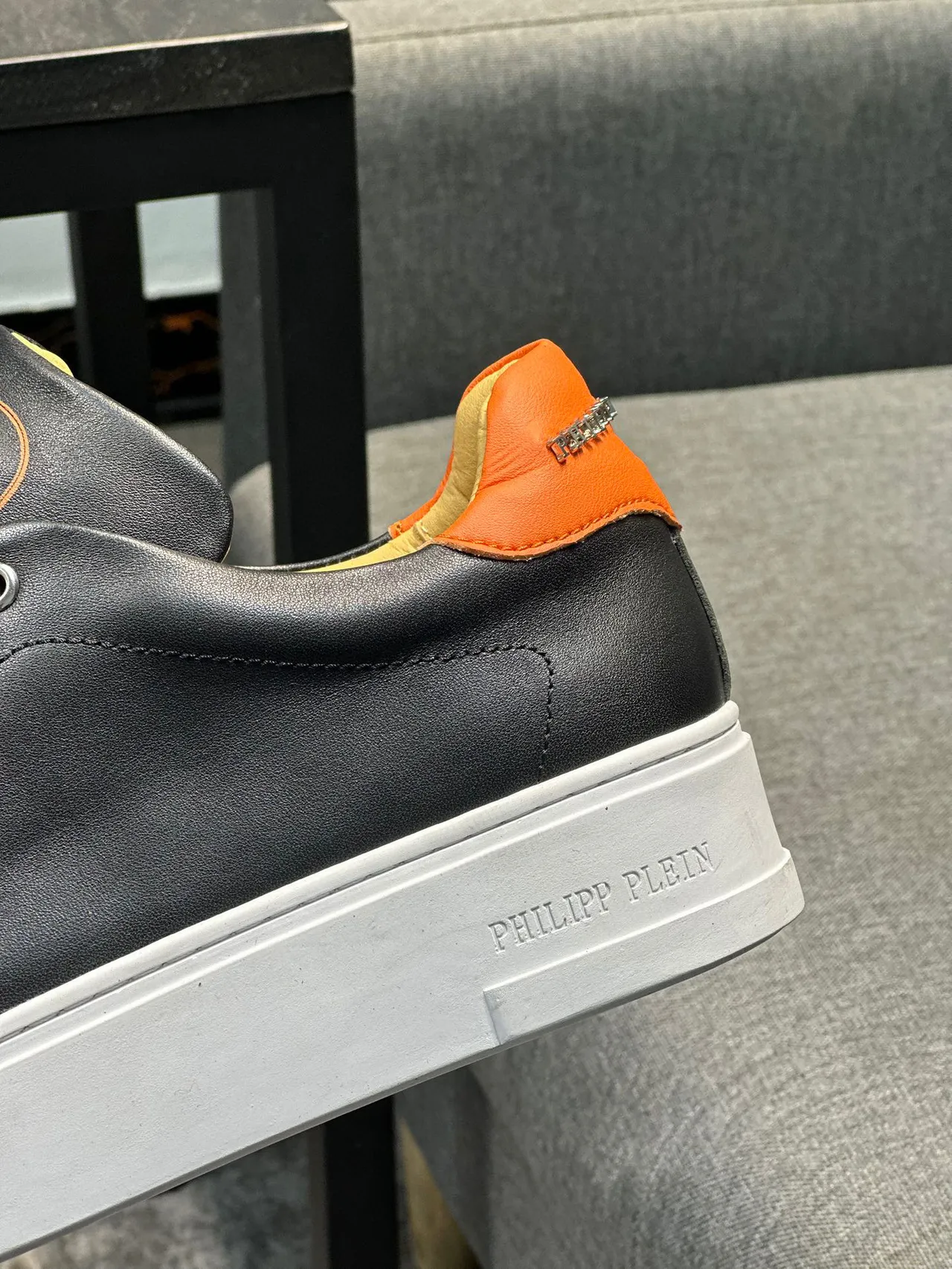 Philipp Plein Embellished Skull Platform Lifestyle Sneakers 8