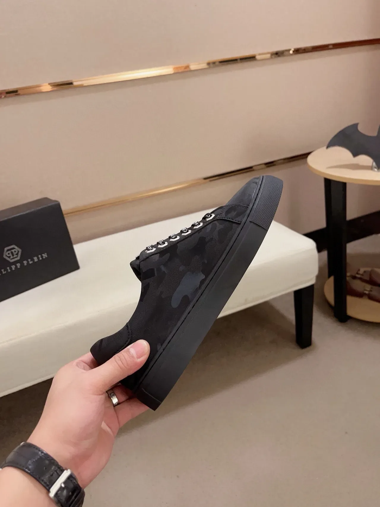 Philipp Plein Gianna Loro Camo Print Tênis Lifestyle 5