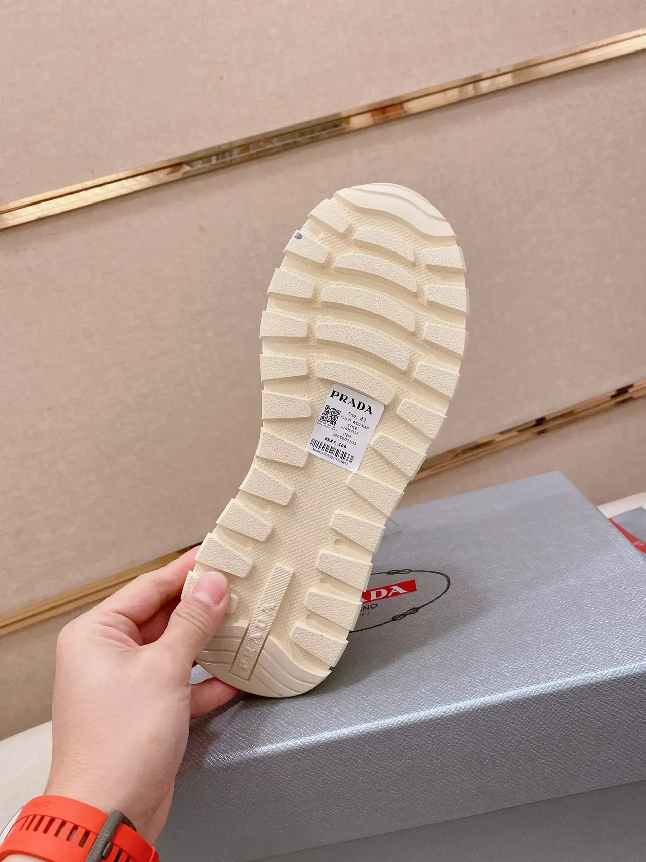 Prada Cloudbust Monochrome Off-White Lifestyle Sneakers 2
