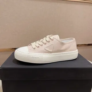 Prada Cloudbust Zapatillas Lifestyle de Lona Rosa