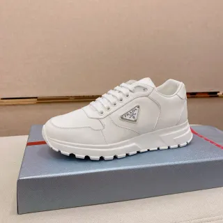 Prada Cloudbust White Leather Lifestyle Sneakers