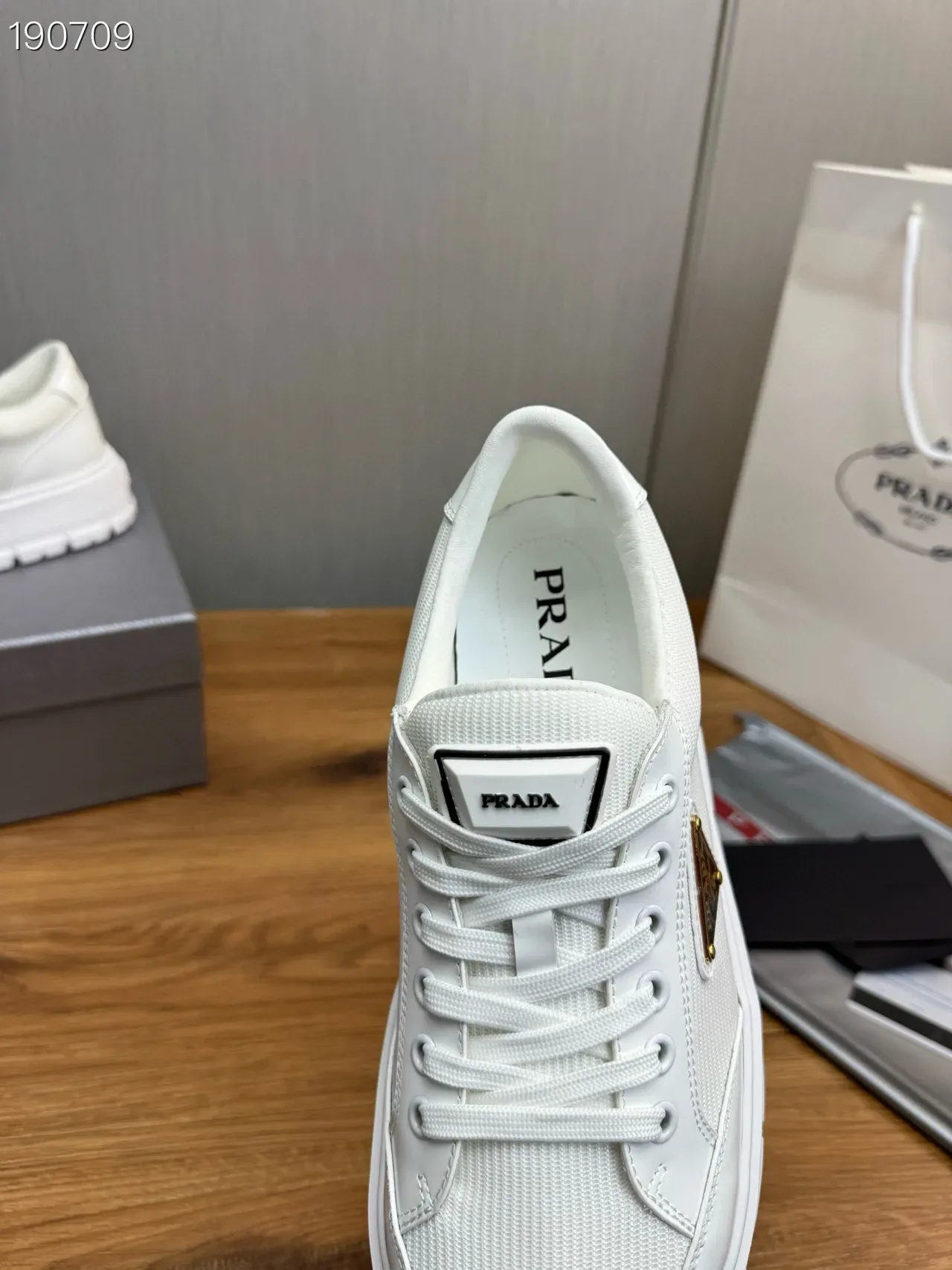 Prada Cloudbust White Lifestyle Sneakers 3