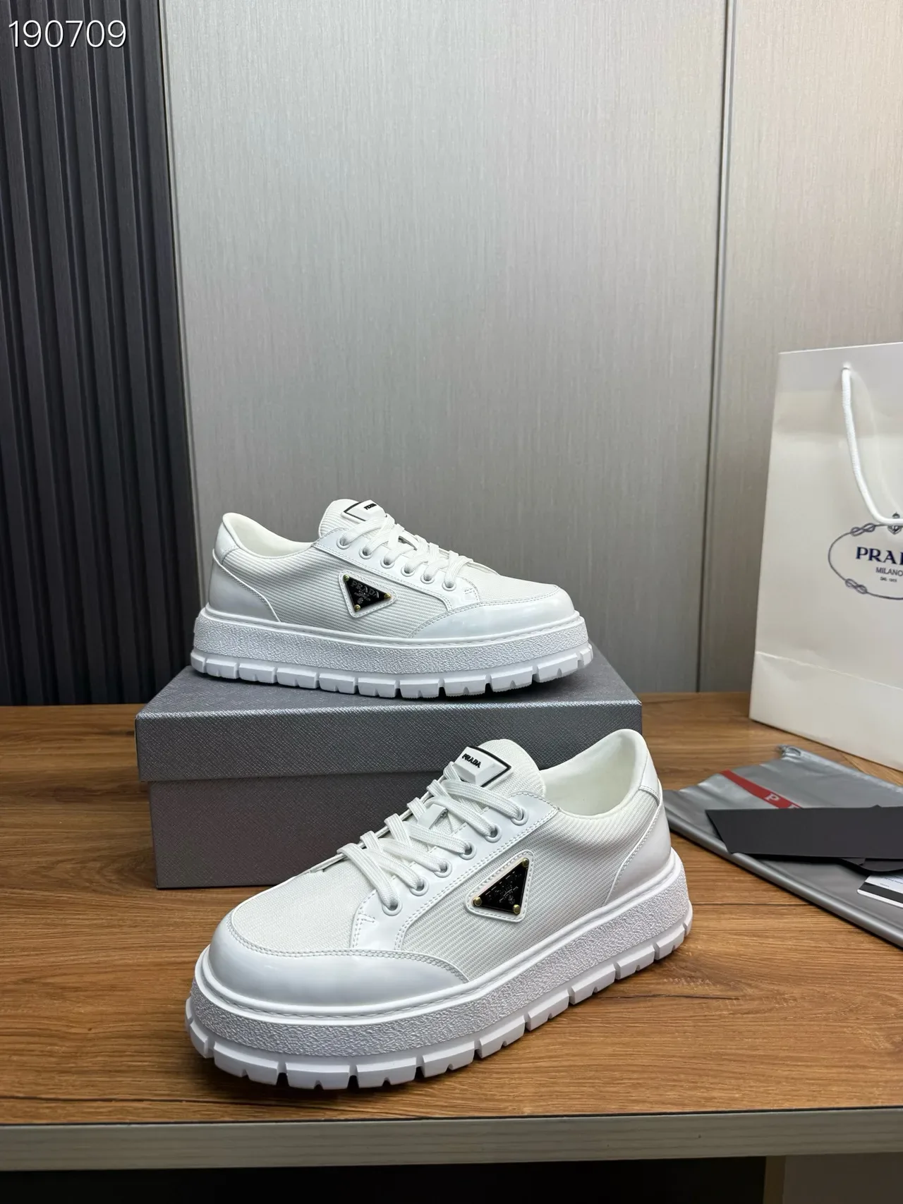 Prada Cloudbust White Lifestyle Sneakers 7