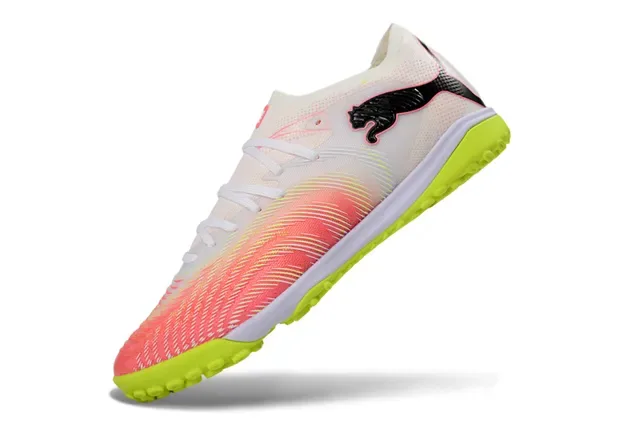 Puma Future Z Tênis Low-Cut Branco Rosa com upper de impressão em gradiente 3