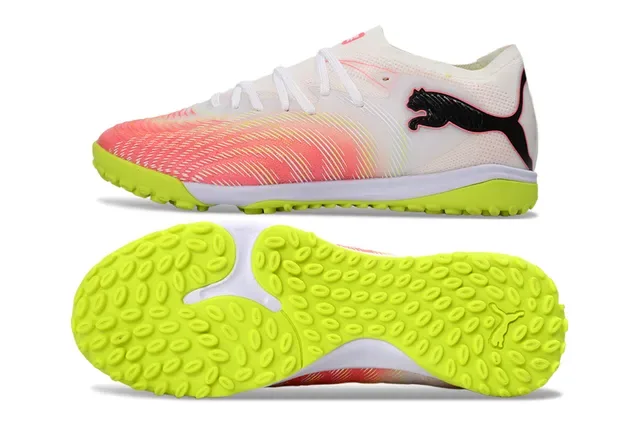 Puma Future Z Tênis Low-Cut Branco Rosa com upper de impressão em gradiente 6