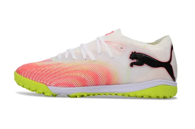 Puma Future Z Tênis Low-Cut Branco Rosa com upper de impressão em gradiente 7