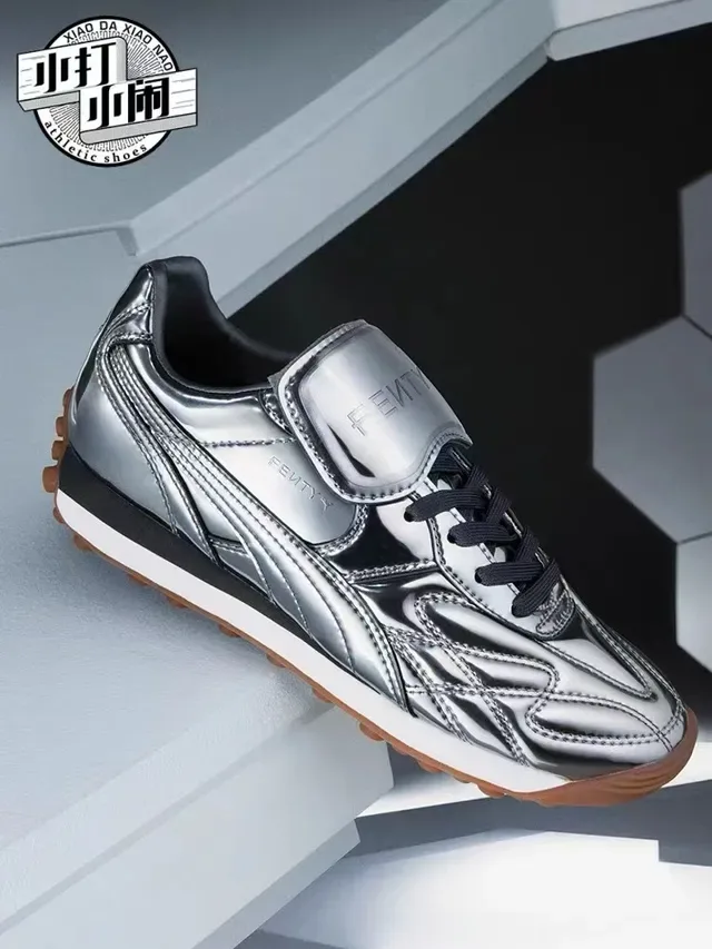 Puma Palermo Black Gold tige en cuir matelassé T-Toe Cap chaussures lifestyle 9