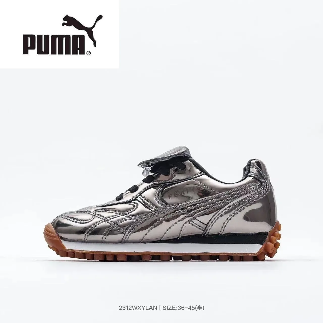 Puma Palermo Black Gold tige en cuir matelassé T-Toe Cap chaussures lifestyle 16