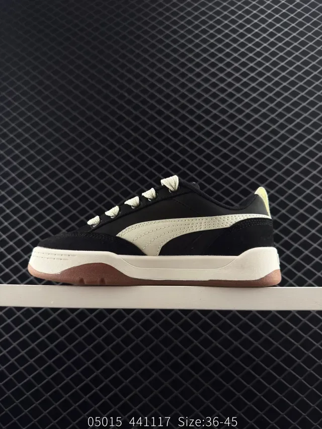 Puma PARK LIFESTYLE OG Black and Cream حذاء رياضي أسلوب الحياة 6