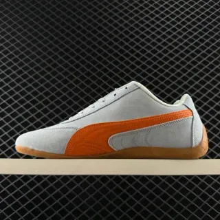 Puma Speedcat OG ग्रे और ऑरेंज लाइफस्टाइल स्नीकर