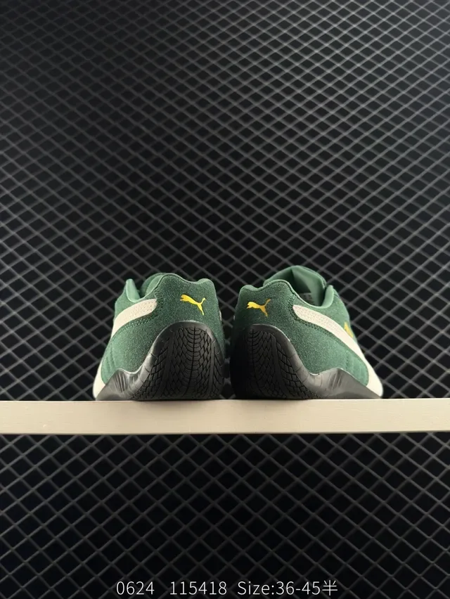 Puma Speedcat OG Vert et Off-White chaussures lifestyle 3