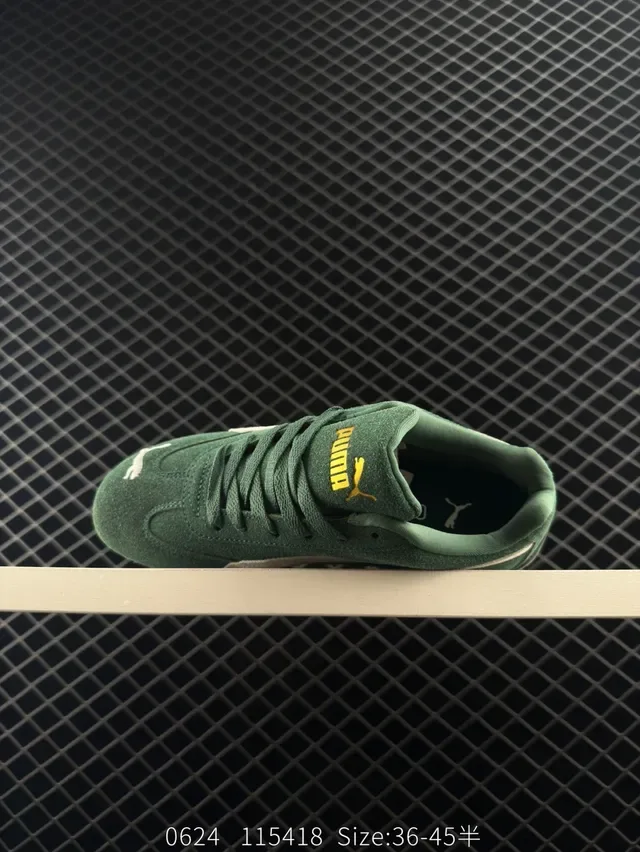 Puma Speedcat OG Vert et Off-White chaussures lifestyle 4