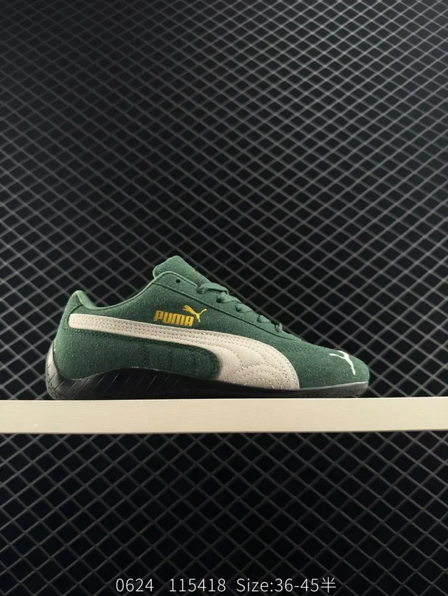 Puma Speedcat OG Vert et Off-White chaussures lifestyle 5