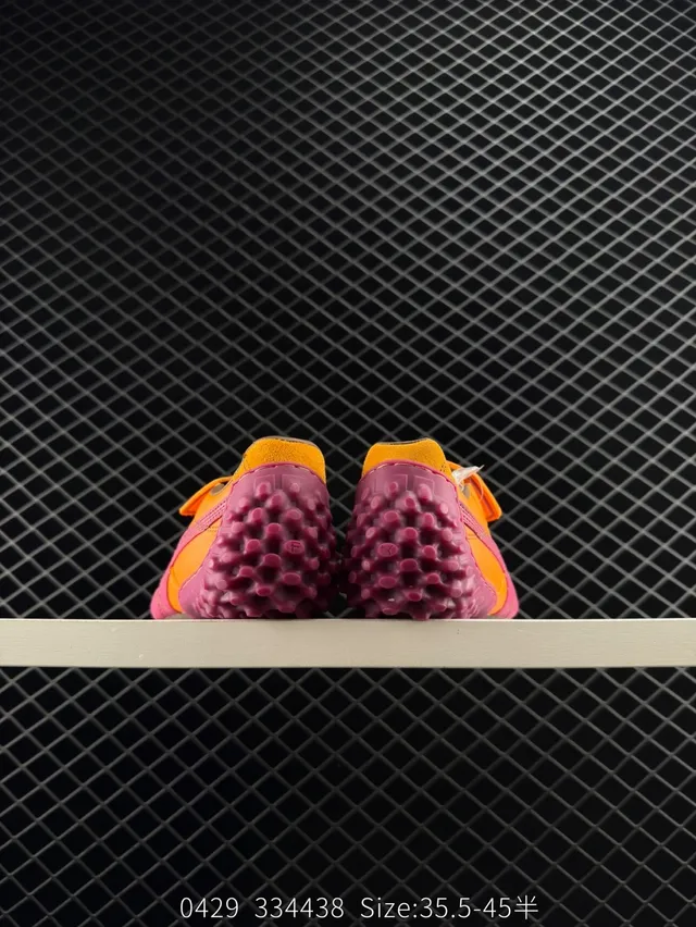 Puma x Fenty Avanti LS برتقالي وماجنطا حذاء كرة القدم تربة 2