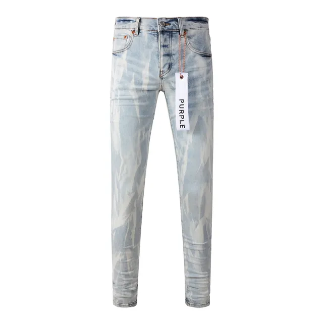 Purple Brand Lavage acide Slim-Fit Jeans 17